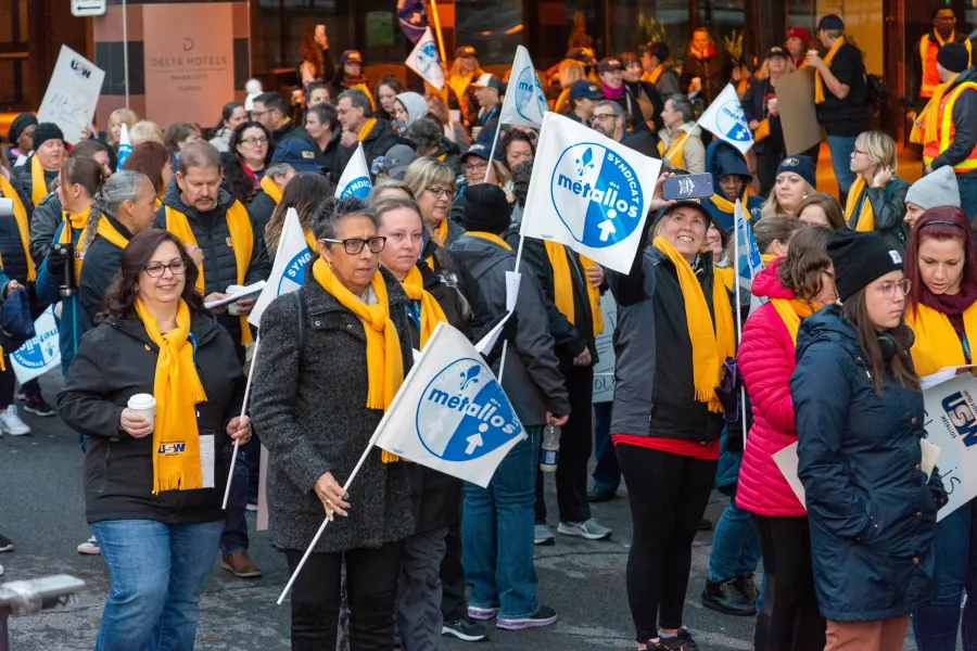 Group of Union Members