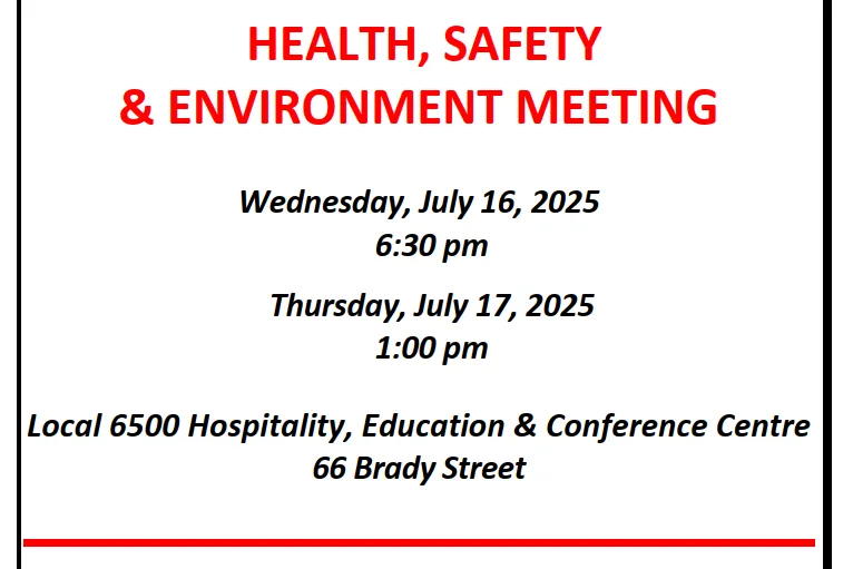 July Health and Safety