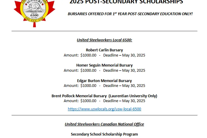Available Bursaries
