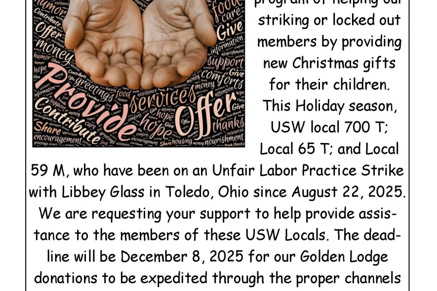 Libbey Donation Flyer