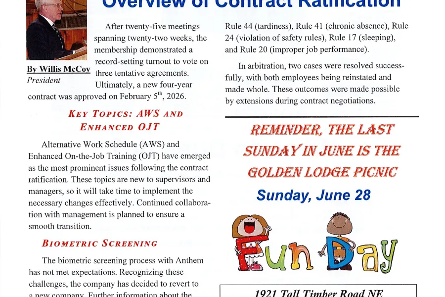 Spring 2026 GGLN Front Page