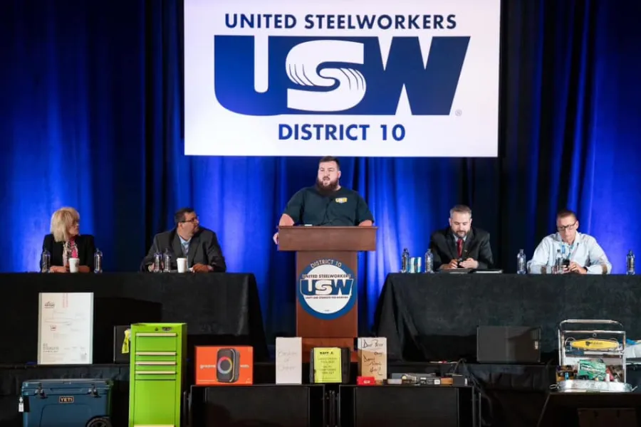 Colton at the District Conference