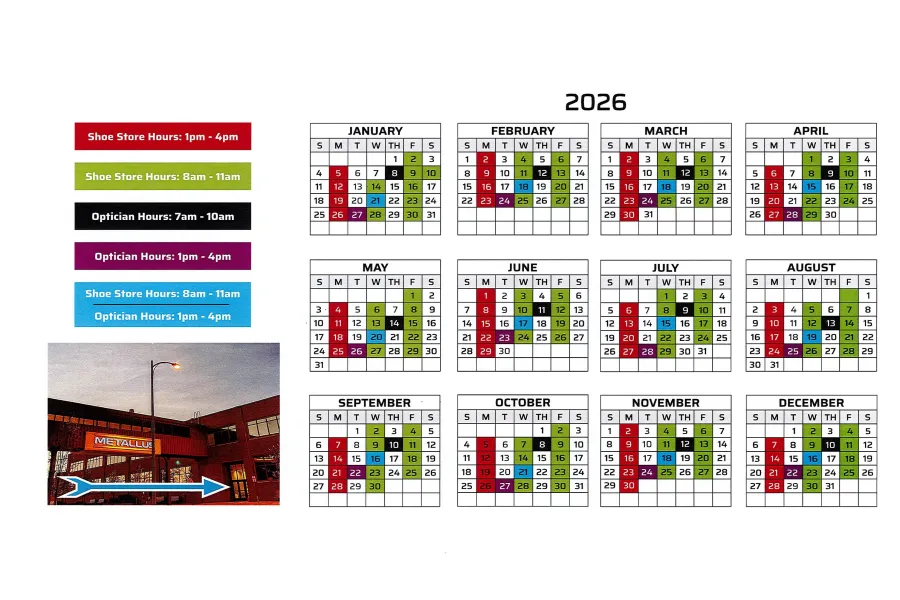 Boot store hours