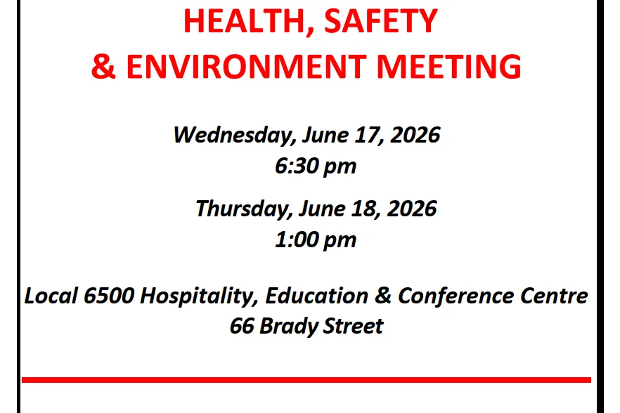 June Health & Safety Meeting