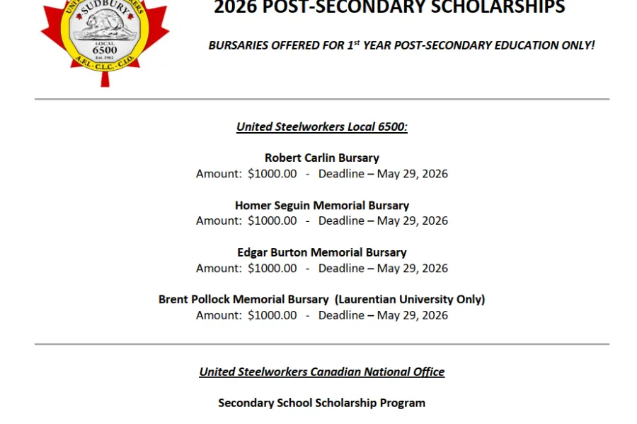 Available Bursaries 2026