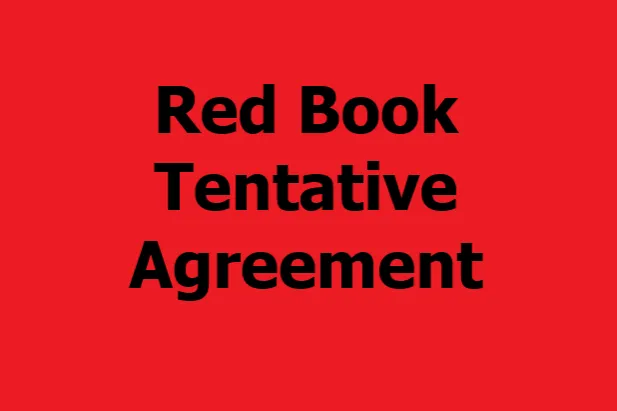 Red Book Tentative Agreement
