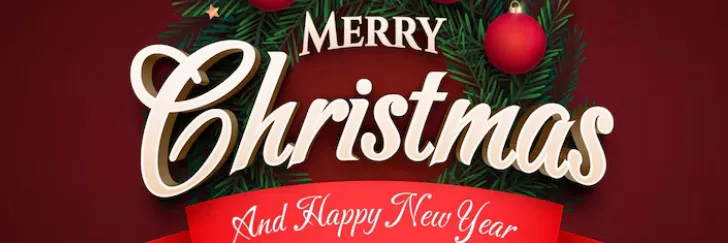 Merry Christmas and happy new year 