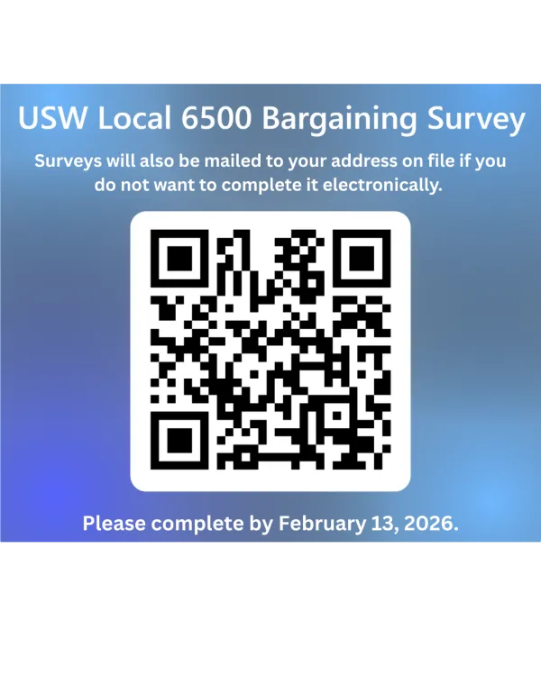 Bargaining - QR Code for Priority Sheets | USW Local 6500