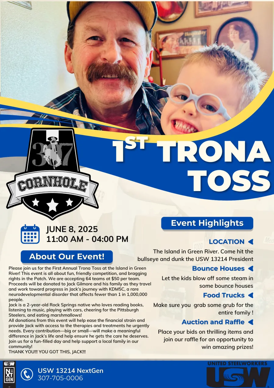 Flyer 1st trona Toss