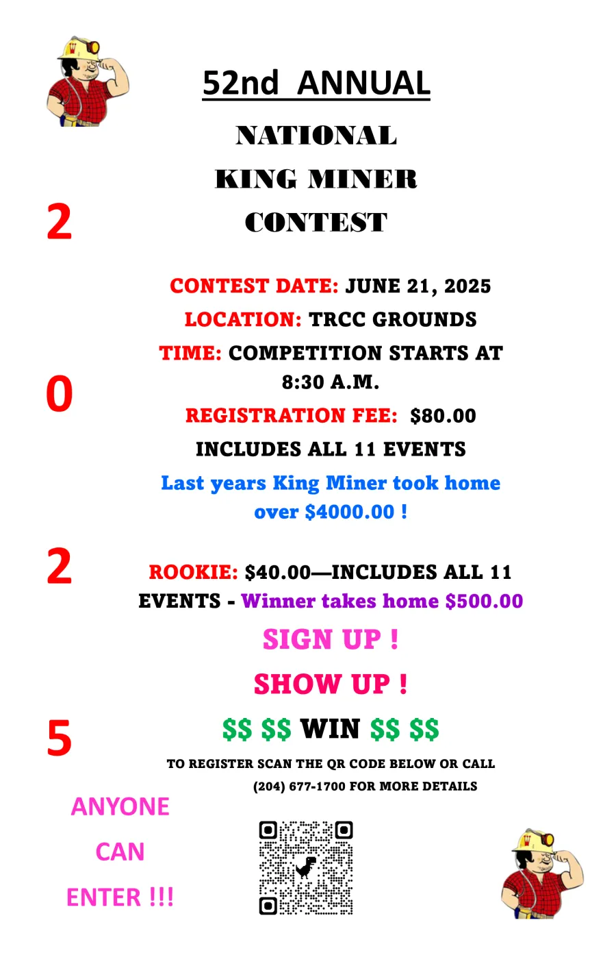 King Miner Poster