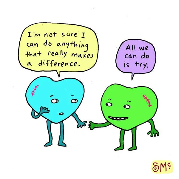 all we can do is try