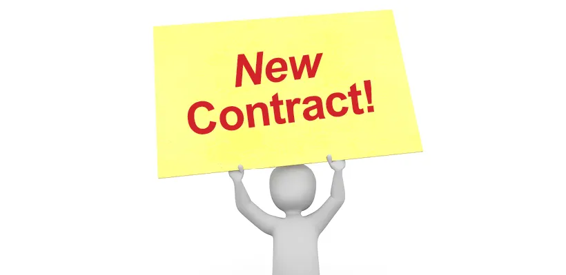 new contract