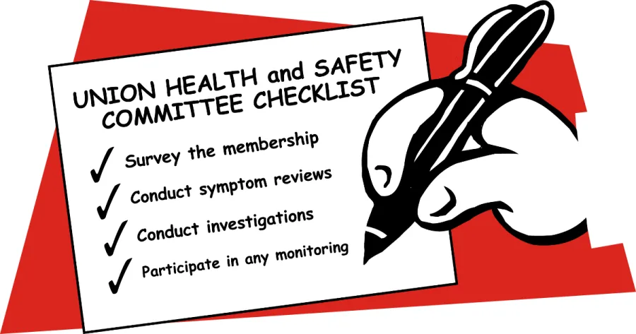 health and safety check list