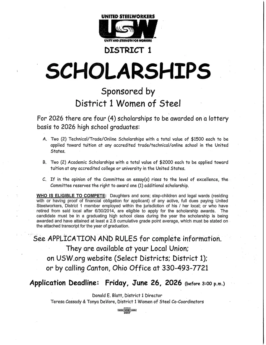 WOS Scholarships