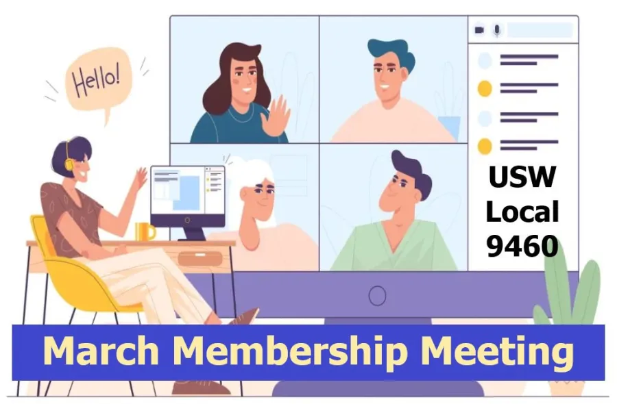 march membership meeting