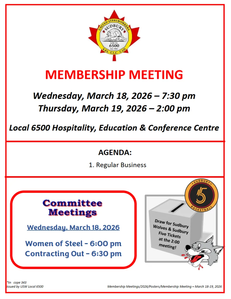March Membership Meeting