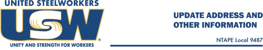 Update Address and Other Information