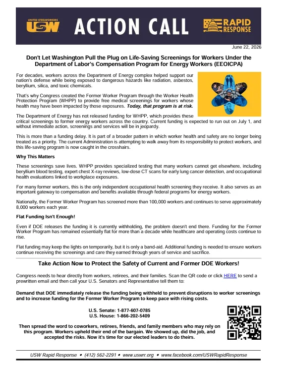 Action Notice