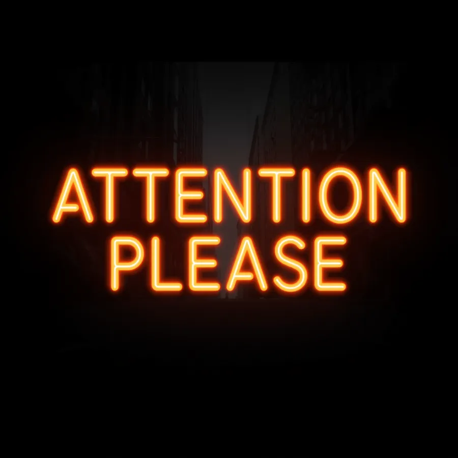attention