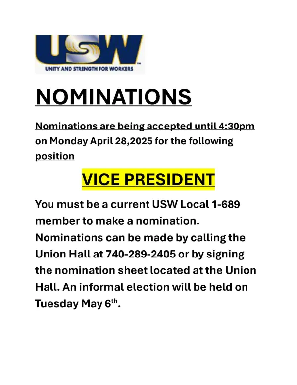 Nominations