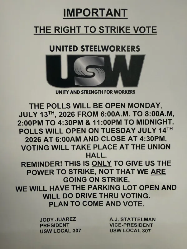 Posting for Right to Strike Posting