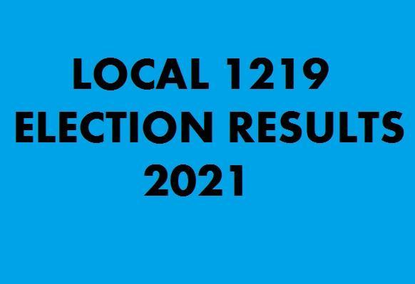 2021 ELECTION RESULTS