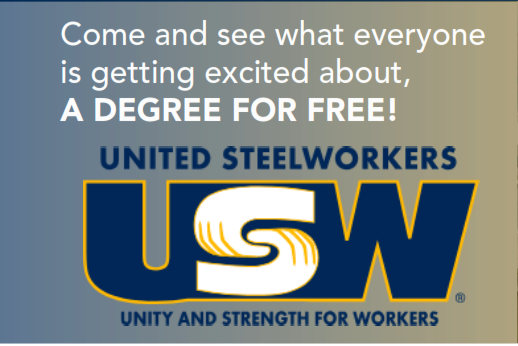 USW free college benefit