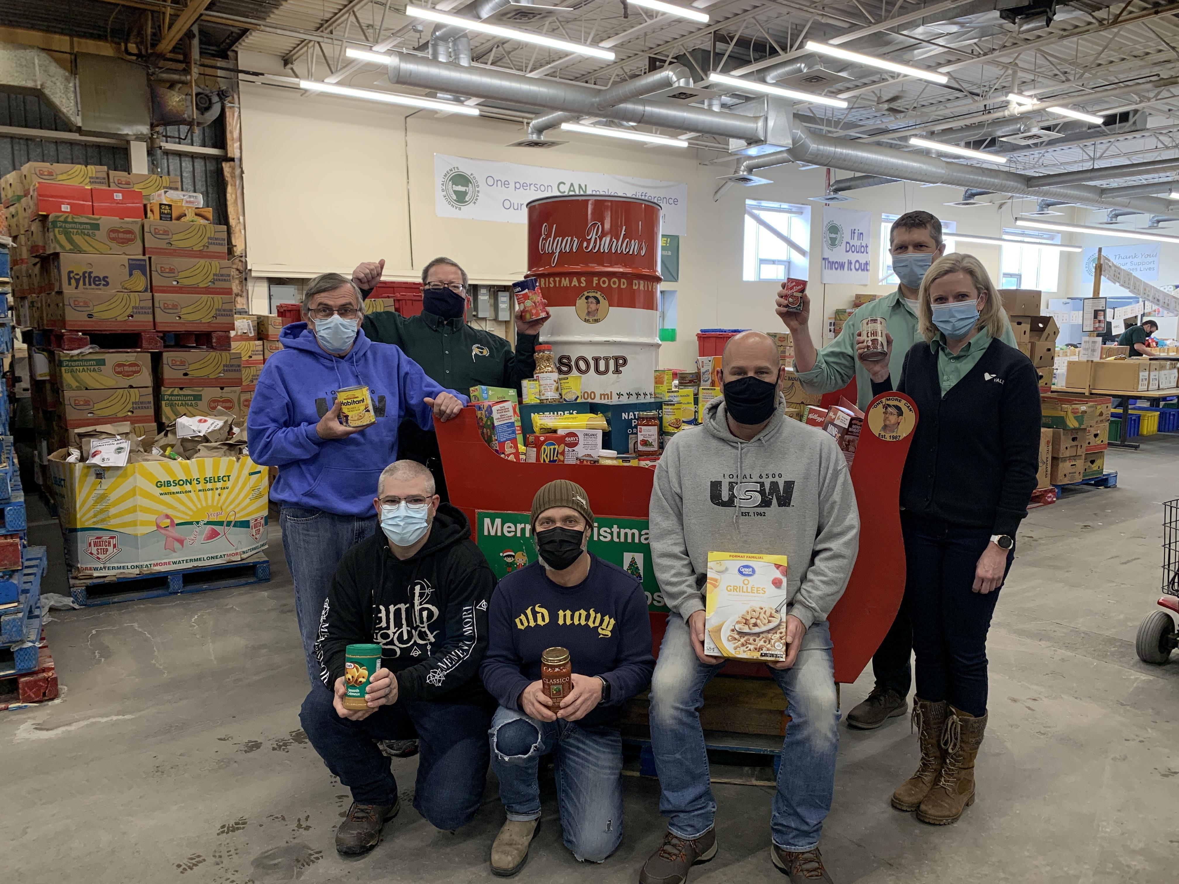 Edgar Burton Christmas Food Drive Has Best Results In Its History | USW ...