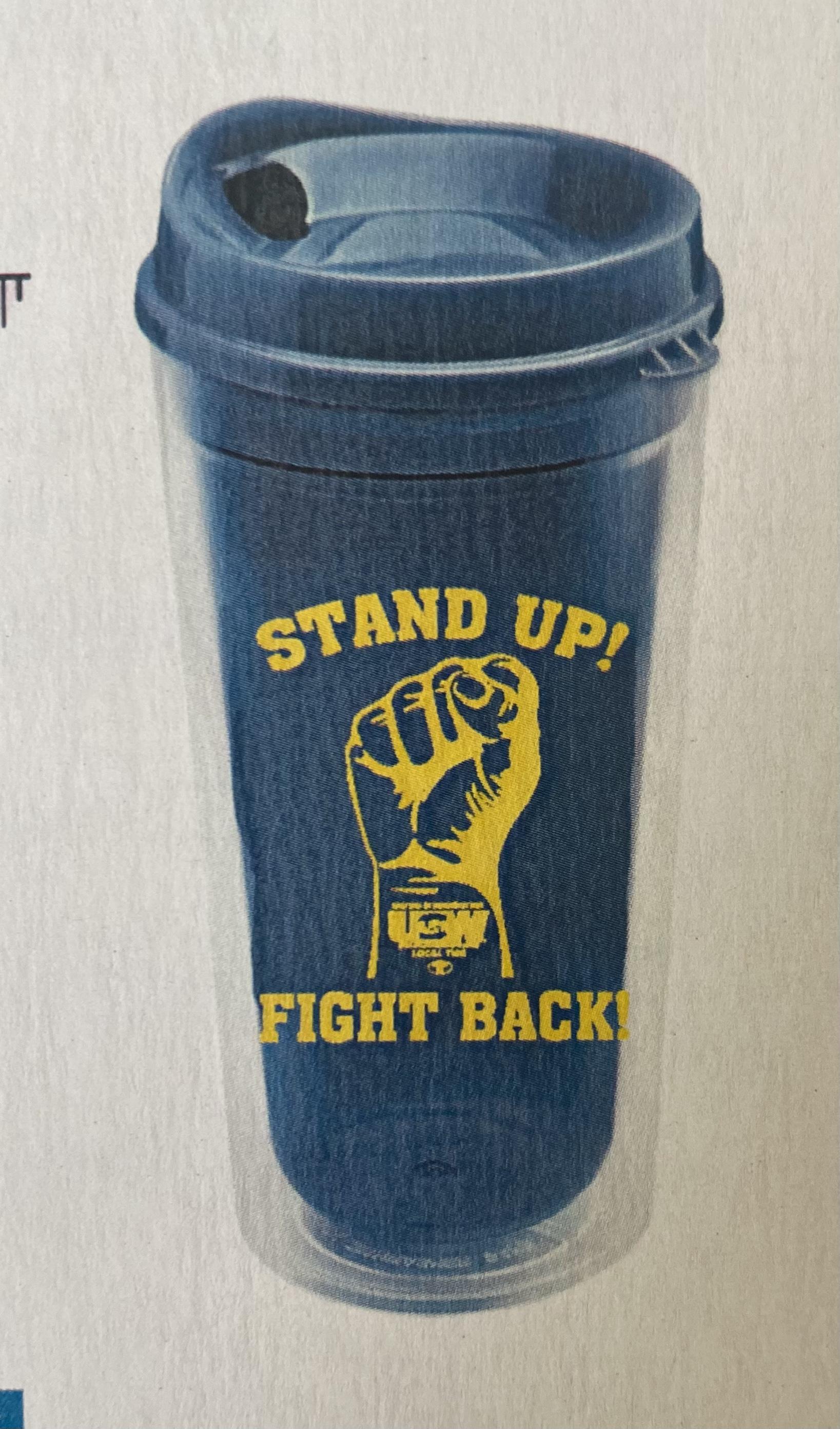 STAND UP FIGHT BACK TUMBLER