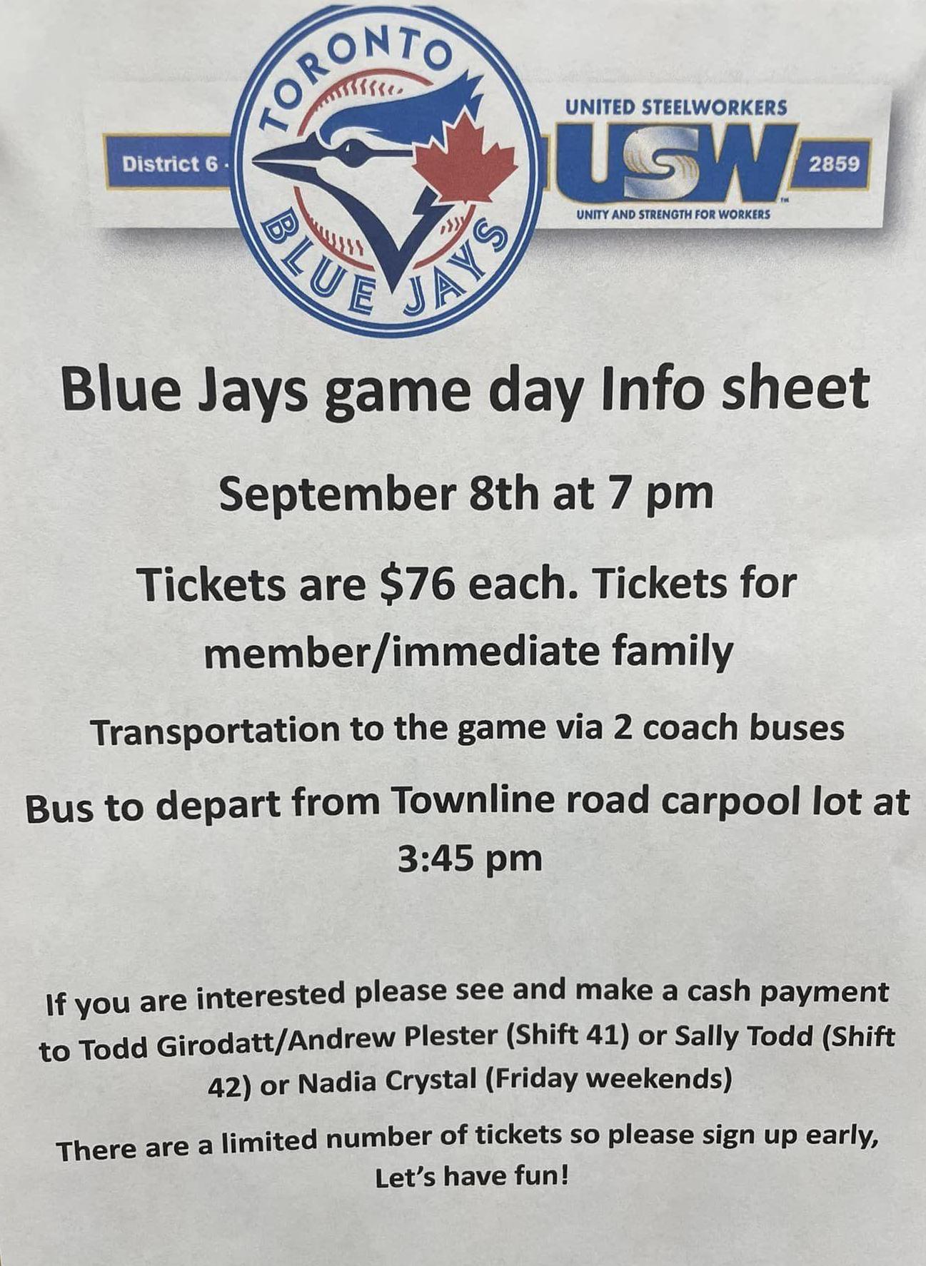 A poster describing a baseball event on September 8th at 7pm. Contact Todd Girodat or Andrew Plester for more information.