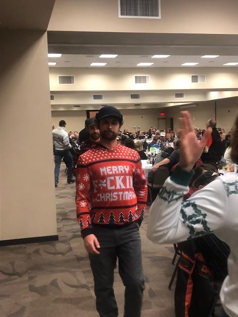 11.17.18 Ugly Sweater Contest Contestant