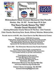 Milwaukee's 152nd Annual Memorial Day Parade
