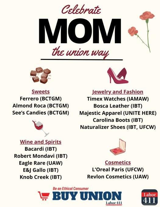 Union Made Mother's Day