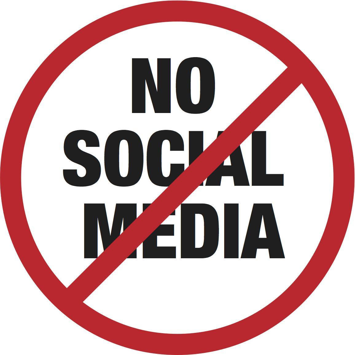 No Social Media 